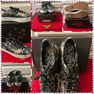 KEDS X Rifle Paper Co Jacquard Sneaker  - NWO tags